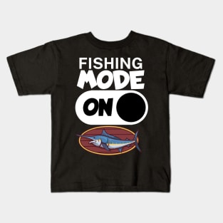 Fishing mode on Kids T-Shirt